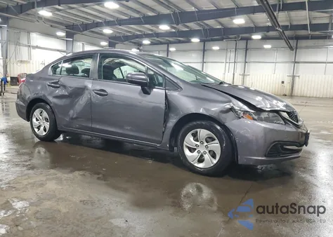 2014 Honda Civic Lx from USA, damaged, VIN 2HGFB2F54EH549658